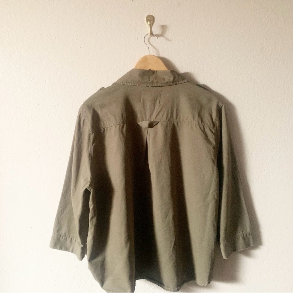 Alexander Jordan Women's Fray Hem Utility Jacket - Picture 4 of 8